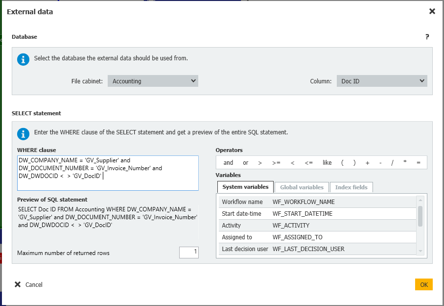 workflow fatturazione elettronica