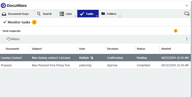 workflow documentali 