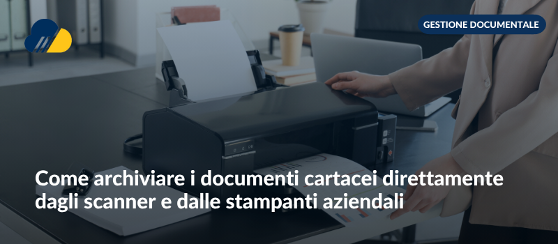 archiviare i documenti cartacei